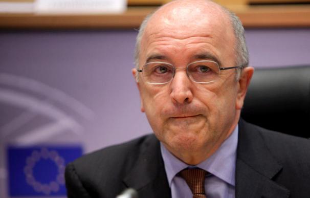 Almunia trata con el ministro griego el plan para reducir el déficit heleno