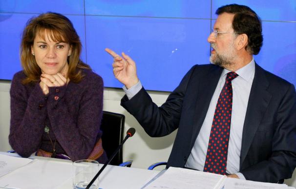 Rajoy y Cospedal explicarán hoy el modelo del PP para la reforma educativa