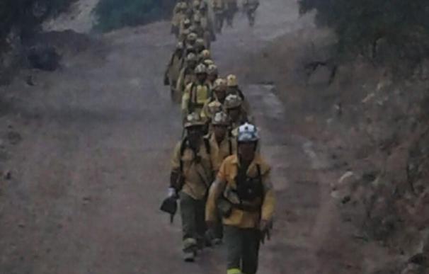 El dispositivo del Plan Infoca desplazado para ayudar en la extinción del incendio de Yeste regresa a Andalucía