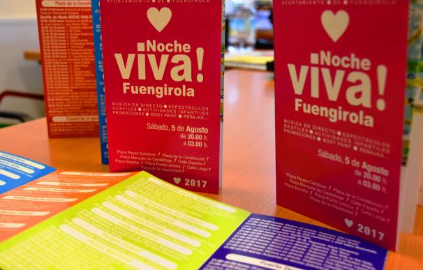 Fuengirola ampliará el horario de autobús este sábado por la 'Noche Viva' y edita 10.000 folletos