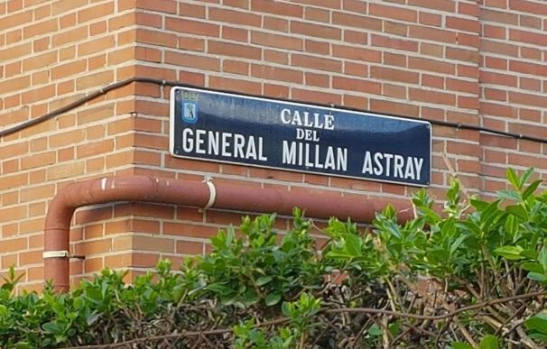 Un juez ordena paralizar cautelarmente el cambio de nombre de la calle General Millán Astray