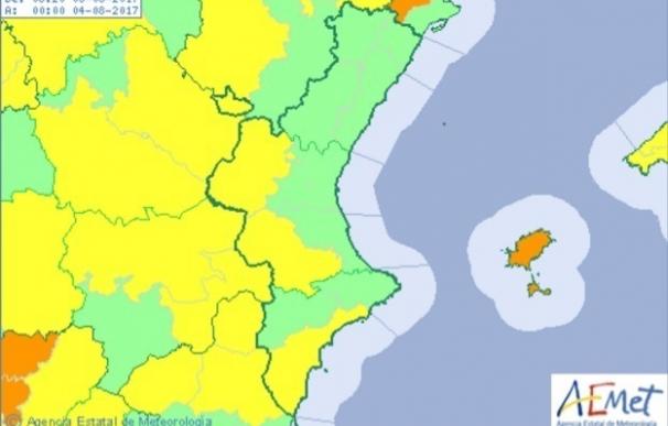 El interior de Valencia y el sur de Alicante, bajo aviso amarillo por altas temperaturas