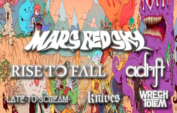Mars Red Sky, Adrift y Rise To Fall actuarán a finales de septiembre en el Inkestas Rock Festibal de Sopela (Bizkaia)