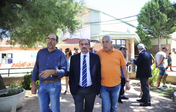 Lambán anuncia una línea de ayudas de más de 30 millones de euros para las industrias agroalimentarias aragonesas