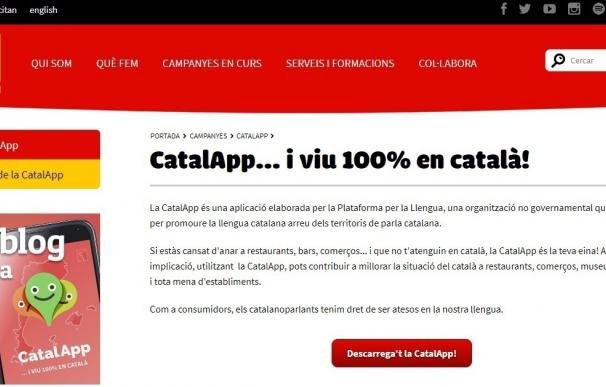 La aplicación para comprobar el uso del catalán en establecimientos cuenta con más de 400 valoraciones en Palma