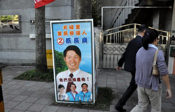 Finalizan sin incidentes las votaciones para las elecciones locales en Taiwán