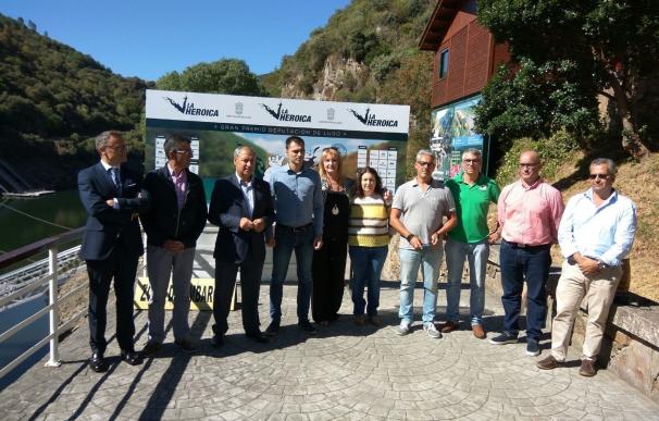 Unos 600 nadadores de España y Norte de Portugal conocerán la Ribeira Sacra con la II Heroica Deputación de Lugo