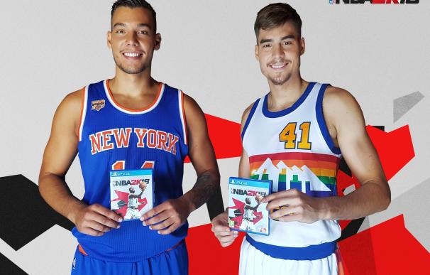 Willy y Juancho Hernangómez serán los embajadores del juego NBA 2K18 en España