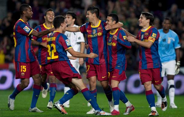 5-1. El Ceuta se midió al Barça en la Copa del Rey