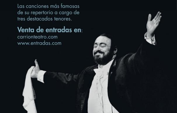 Álex Bassi, Ignacio Encinas y Moisés Molín rinden homenaje el sábado a Pavarotti en el Teatro Carrión de Valladolid