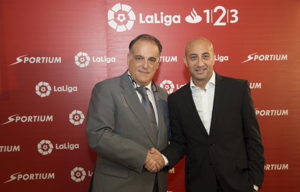 LaLiga renueva el patrocinio con Sportium porque es la que "más integridad" tiene en el mundo de las apuestas