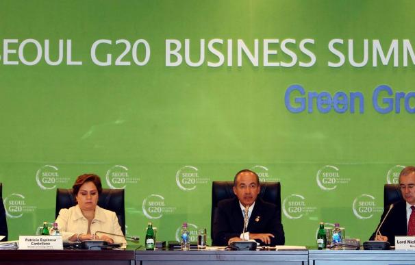 Calderón insta a promover las energías limpias ante el coste del cambio climático
