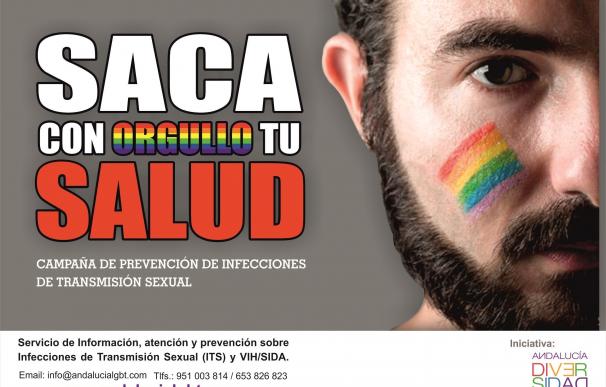 Una campaña promueve la prevención de infecciones de transmisión sexual durante los Orgullos LGBT en Andalucía