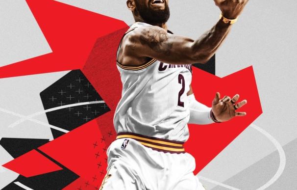 Kyrie Irving, ex MVP del All Star de la NBA, portada del videojuego NBA 2K18