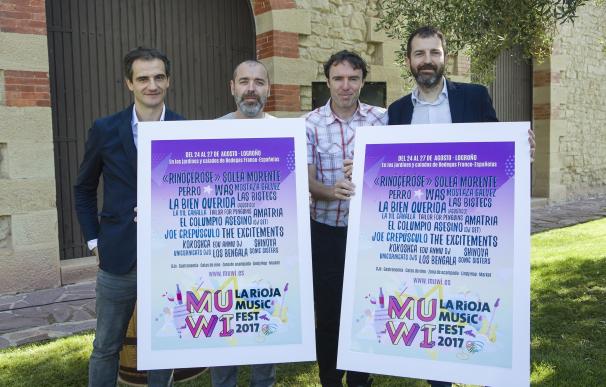 El 'Muwi Rioja Music Fest' completa el cartel de su segunda edición