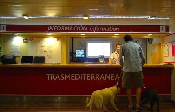 Trasmediterranea incorpora un sistema de seguimiento de mascotas a bordo