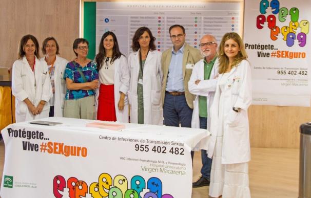El Hospital Macarena organiza una mesa informativa sobre prevención en enfermedades de transmisión sexual