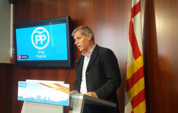 Alberto Fernández (PP) pedirá a Colau que el Ayuntamiento no participe en el referéndum