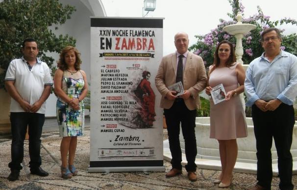 La XXIV Noche Flamenca en Zambra reunirá a primeras figuras del cante y la guitarra flamenca