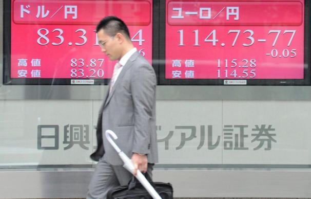 El Nikkei perdió 1,67 puntos, el 0,02 por ciento, hasta 10.078,09 puntos