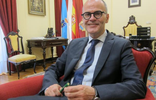 Jesús Vázquez, reacio a la moción de confianza, busca unos presupuestos "negociados" en Ourense pero "no" ve avances