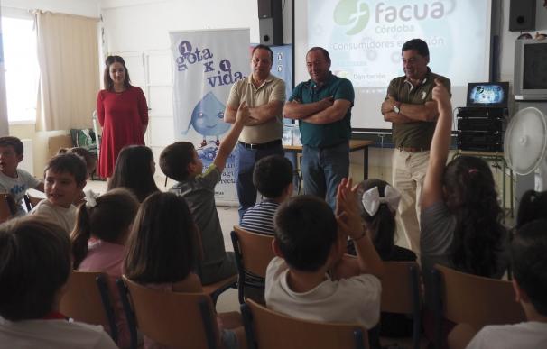 Aguas de Córdoba promueve el consumo responsable en cuatro colegios de la provincia