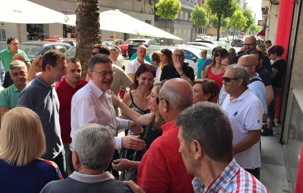 Puig anuncia la creación de la figura del "diputado de circunscripción" para mantener relación directa con las comarcas