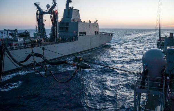 La Armada finaliza el ejercicio 'Flotex-17' realizado en aguas del Golfo de Cádiz, el Estrecho y mar de Alborán