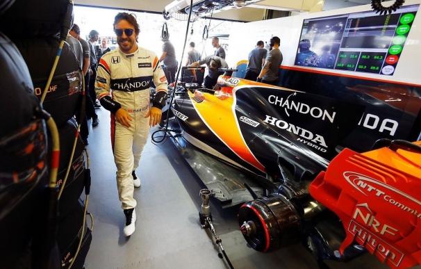 Alonso: "La intención el domingo es hacer la mejor carrera posible"