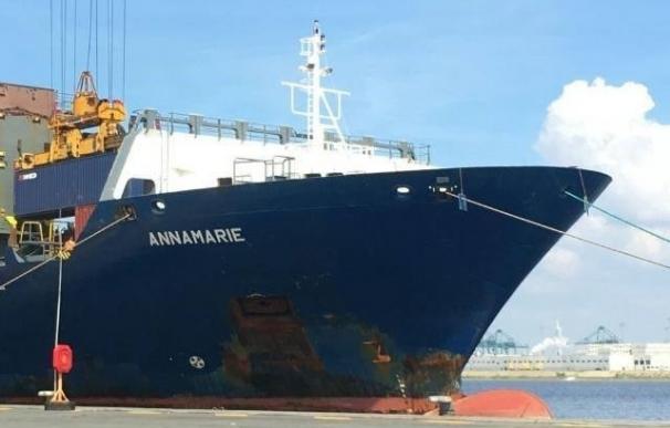 El buque de contenedores 'El Annamarie' ya opera en la línea Huelva-Canarias