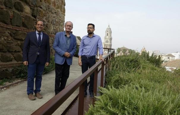 El Ayuntamiento de Málaga mejora el acceso al mirador de la Alcazaba tras una inversión de más de 55.500 euros