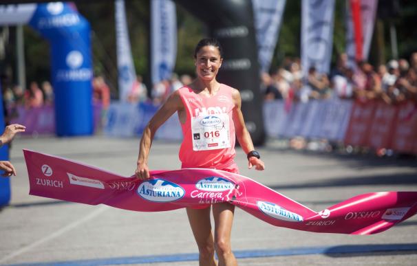 Elena Loyo repite su triunfo en la Carrera de la Mujer Central Lechera Asturiana de Vitoria