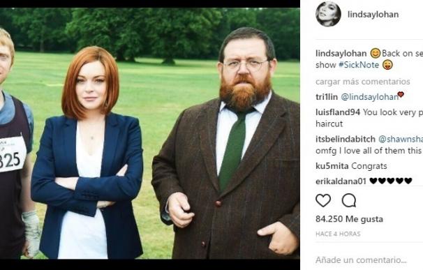 Lindsay Lohan ficha por la televisión inglesa