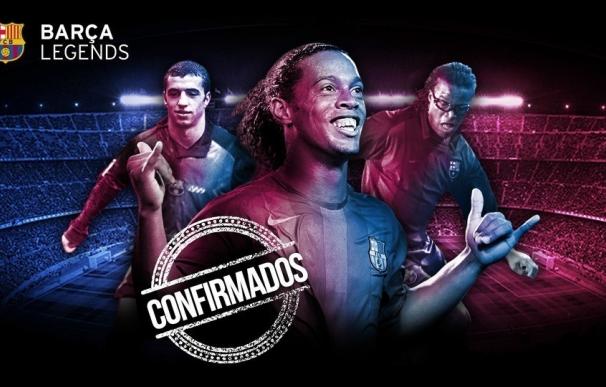 Ronaldinho volverá a jugar en el Camp Nou con los Barça Legends frente al Manchester United