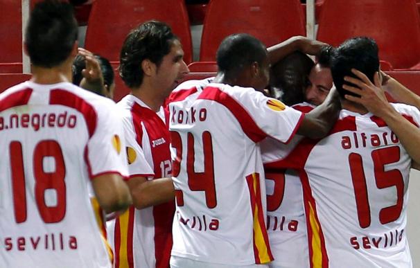 Atlético de Madrid y Sevilla ponen pie y medio en los dieciseisavos de final