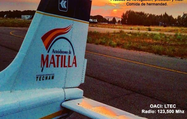El aeródromo de Matilla acoge este fin de semana un encuentro de pilotos y una exhibición de aviones acrobáticos Vans RV