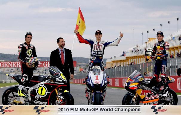 Reconocimiento real para un año histórico del motociclismo español