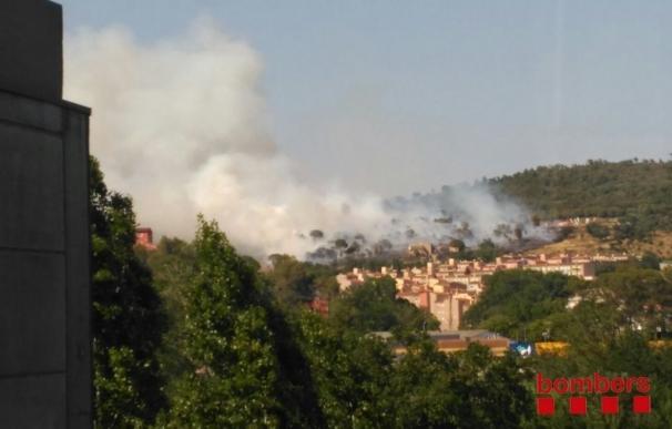 Catalunya registra casi un centenar de incendios de vegetación desde el lunes