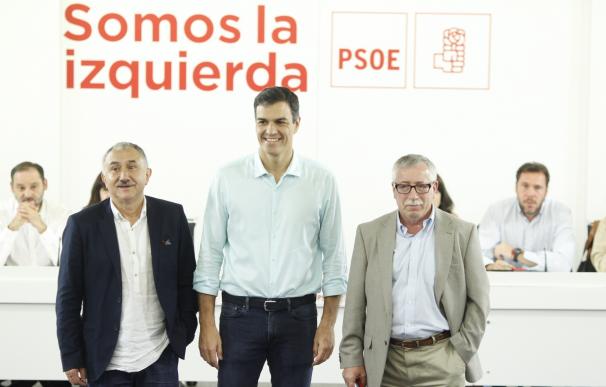 El PSOE se une a CC.OO. y UGT para derogar las reformas laborales de Zapatero y del Partido Popular