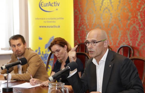 Romeva pide a los gobiernos y a la UE que escuchen las demandas de sus ciudadanos
