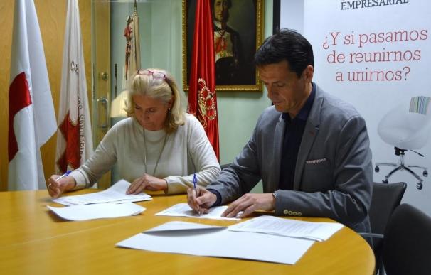 Cruz Roja Navarra y AEDIPE firman un convenio de colaboración para fomentar la búsqueda activa de empleo