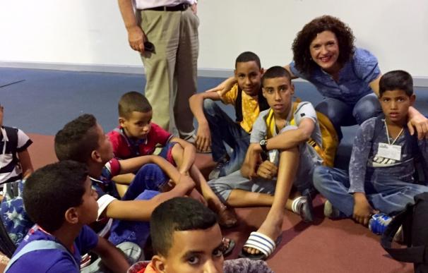 Los 143 niños saharauis que pasarán el verano en la provincia comienzan a vivir sus 'vacaciones en paz'