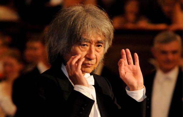El japonés Seiji Ozawa, miembro honorario de la Filarmónica de Viena