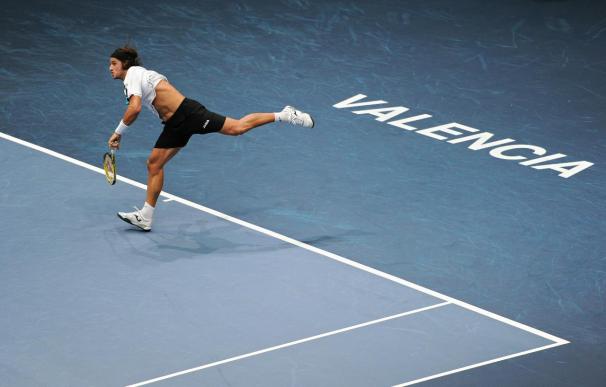 Feliciano López fue derrotado por Andy Murray en la primera ronda del torneo de Valencia