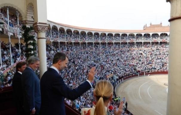 Felipe VI preside en Las Ventas su primera Corrida de la Beneficencia como Rey