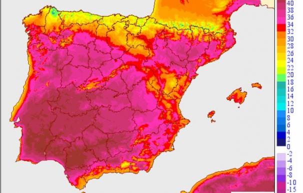 El intenso calor se acentúa y pone en alerta a más de media España
