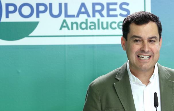 Moreno afirma que no es "bueno para Andalucía" que Susana Díaz vaya a "pintar muy poco" en el congreso del PSOE