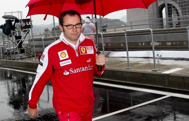 El jefe de Ferrari, Stefano Domenicali