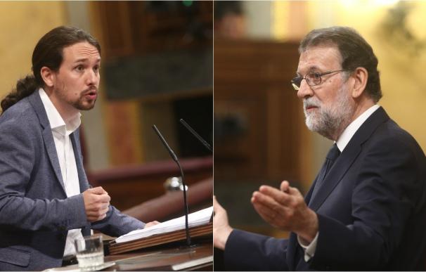 Euforia en el Gobierno y el PP con el papel de Rajoy porque ha "descolocado" y "desnudado" a Podemos