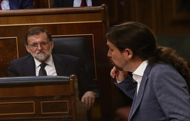 Diputados del PSOE ven a Iglesias "tocado" frente a un Rajoy que sale reforzado de la moción